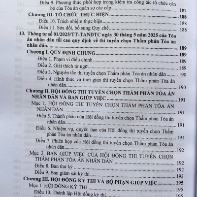 Luật Tổ Chức Toà Án Nhân Dân, Viện Kiểm Sát Nhân Dân ( Sửa Đổi, Bổ Sung Năm 2025 ) Văn Bản Quy Định Chi Tiết Thi Hành
