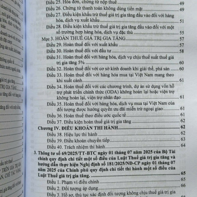Sách Luật Thuế - Thuế Giá Trị Gia Tăng, Thu Nhập Doanh Nghiệp, Thuế Thu Nhập Cá Nhân (V2619T)