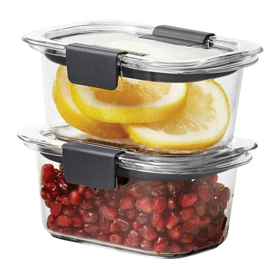 Sét hộp Tritan Rubbermaid Brilliance 2116141 18 món - Made in USA