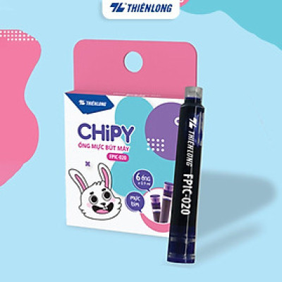 Ống mực bút máy CHiPY Thiên Long FPIC-020 - Sử dụng cho bút máy FTC-020