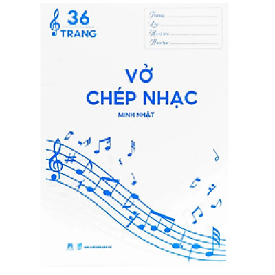 Vở Chép Nhạc 36 Trang (Huy Hoàng)