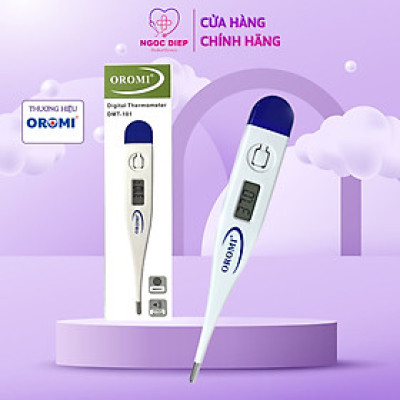 Nhiệt kế điện tử kỹ thuật số OROMI DMT-101 - Thiết bị đo thân nhiệt - Hàng chính hãng
