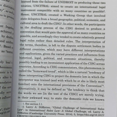 Applicability of jurisconsultorium on the CISG in the Vietnamese judiciary