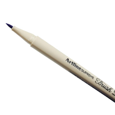 Bút Lông Đầu Cọ Artline Supreme Brush Pen EPFS-F - Royal Blue