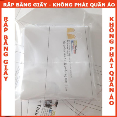Rập giấy mã 34 (BẢN VẼ) - rập đầm suông