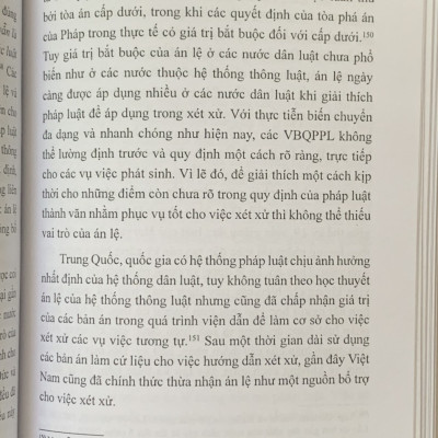 Án lệ và sử dụng án lệ trong đào tạo luật ở Việt Nam hiện nay