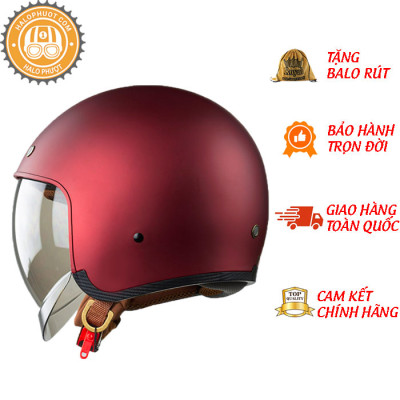 Mũ Bảo Hiểm 3/4 Đầu Kính Âm Royal M139 Thời Thượng, Hiện Đại