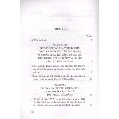 Tài Liệu Hướng Dẫn Đại Hội Đảng Bộ Các Cấp Tiến Tới Đại Hội Đại Biểu Toàn Quốc Lần Thứ XIII Của Đảng