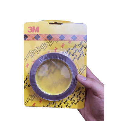 Băng dính 3M Hàng chuẩn 2 mặt đục và trong suốt loại 10mm 20mm dài 3mét, băng keo dán cường lực siêu dính ô tô, nội thất