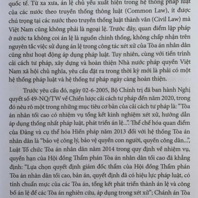 Bình luận khoa học bản án và án lệ - tập 1 