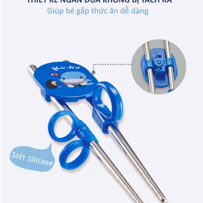 ĐŨA XỎ NGÓN CHO BÉ TẬP ĂN DẶM KUKU KU3039 - 2 YEARS UP