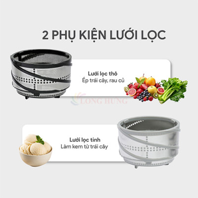 Máy ép chậm Bluestone SJB-6557 - Hàng chính hãng