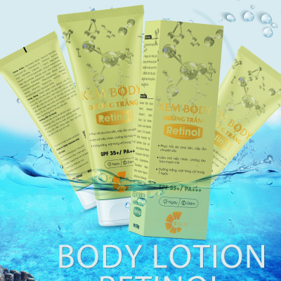 Chăm Sóc Da - C SKIN.02 - COMBO8 - BODY LOTION RETINOL - Dưỡng Trắng Cấp Ẩm Chuyên Sâu