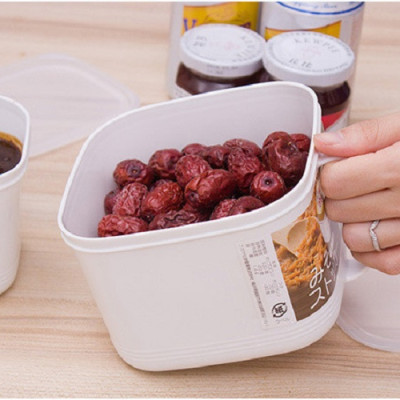 Hộp thực phẩm có tay cầm Nakaya, nắp đậy kín giúp cất giữ và bảo quản thực phẩm một cách an toàn & tiện lợi - nội địa Nhật Bản 