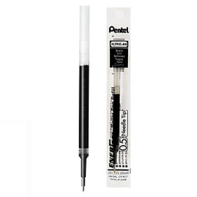 Ruột Bút Gel Pentel LRN5 (0.5mm) - Mực Đen