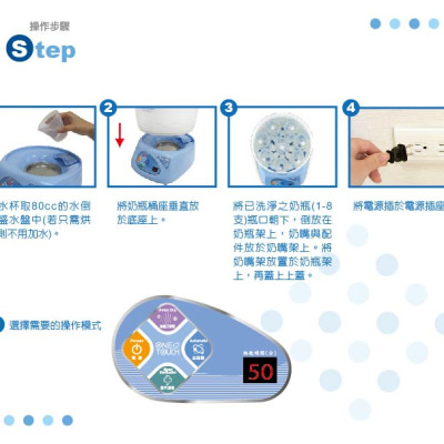 Máy Tiệt Trùng Và Sấy Khô Bình Sữa Kuku KU9019