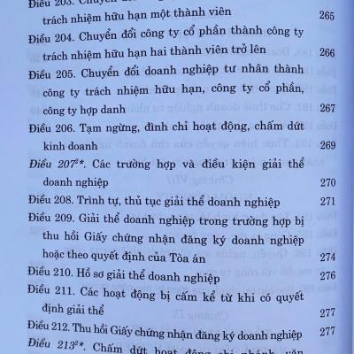 Luật Doanh Nghiệp Năm 2020 ( Sửa Đổi, Bổ Sung Năm 2022, 2025)