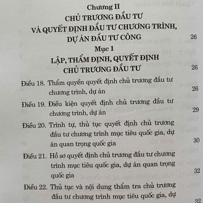 Luật Đầu Tư Công Năm 2024