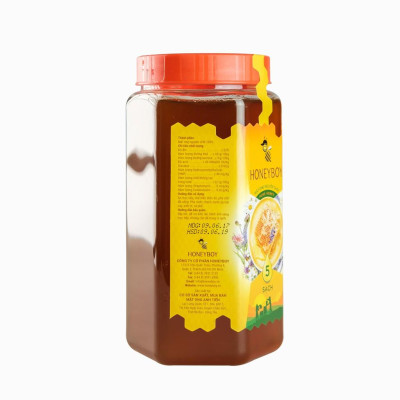 Bộ 4 Mật Ong Thiên Nhiên 5 Sạch Honeyboy 1kg