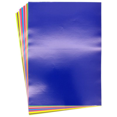 Giấy Thủ Công Decal 12 Màu A4 - The Sun