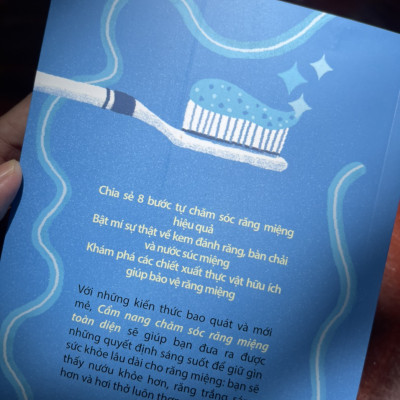 CẨM NANG CHĂM SÓC RĂNG MIỆNG TOÀN DIỆN – Nadine Artemis – Trâm Vũ dịch – Huy Hoang Books phát hành - NXB Thanh Niên (Bìa mềm)