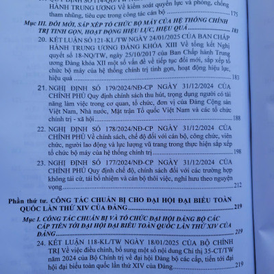 Sách Quy Định Thi Hành Điều Lệ Đảng năm 2025 - V2536D