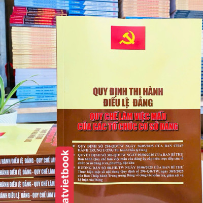  Quy Định Thi Hành Điều Lệ Đảng, Quy Chế Làm Việc Mẫu Của Các Tổ Chức Cơ Sở Đảng