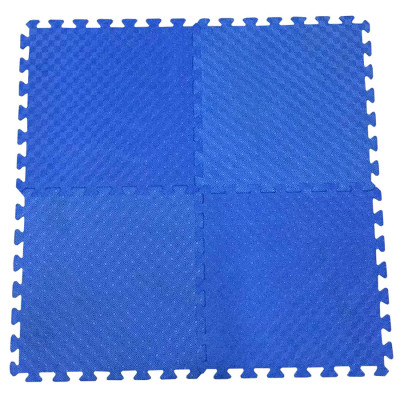 Bộ 4 tấm Thảm xốp lót nền nhà ECOBABY, thảm xốp chống va đập, không thấm nước đạt tiêu chuẩn Mỹ và Châu Âu - kích thước 1 tấm 50x50cm, độ dày 1cm - màu xanh dương