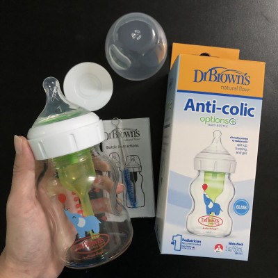 [ WB51621-CH ] Bình sữa thuỷ tinh Dr.Brown