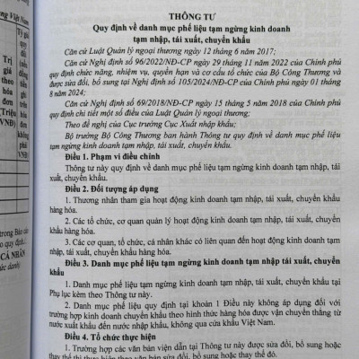 Sách Luật Thương Mại, Luật Quản Lý Ngoại Thương – Hệ Thống Văn Bản Quy Định Hướng Dẫn Chi Tiết Thi Hành - V2590T