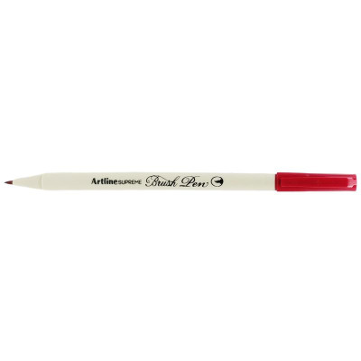 Bút Lông Đầu Cọ Artline Supreme Brush Pen EPFS-F - Dark Red