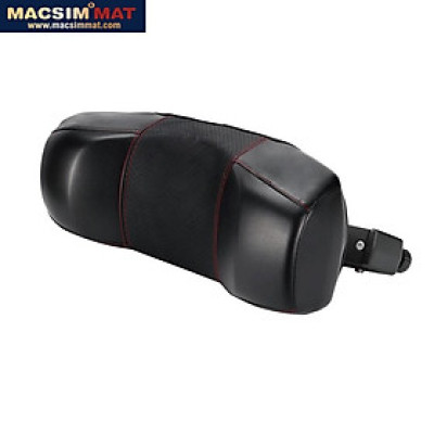 Gối tựa đầu ô tô cao cấp nhãn hiệu Macsim tích hợp giá treo điện thoại mã CHP03A màu đen