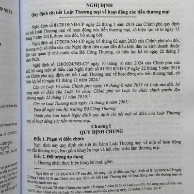 Sách Luật Thương Mại, Luật Quản Lý Ngoại Thương – Hệ Thống Văn Bản Quy Định Hướng Dẫn Chi Tiết Thi Hành - V2590T