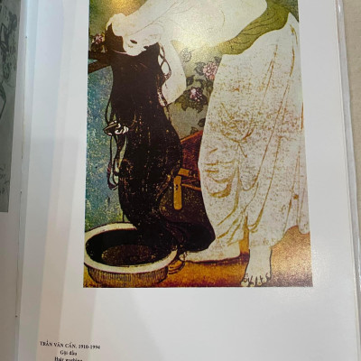 TRANH KHẮC GỖ VIỆT NAM - BÌA CỨNG BỌC VẢI CÓ ÁO KHOÁC