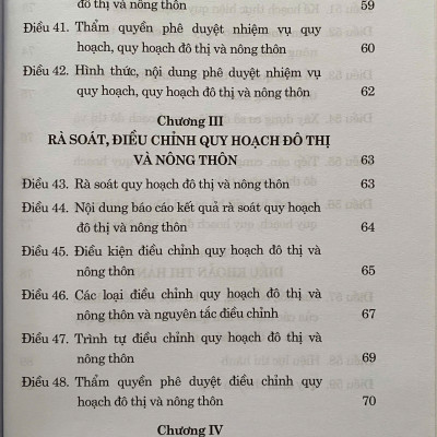 Luật Quy Hoạch Đô Thị và Nông Thôn Năm 2024