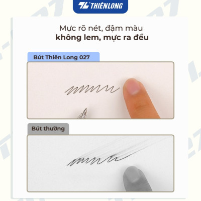 Combo 5 Bút Bi Thiên Long TL-027