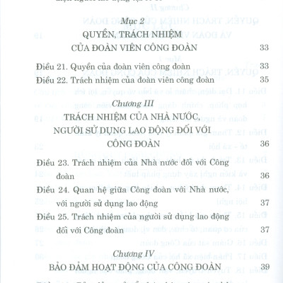 Luật Công Đoàn Năm 2024 - bản in 2025