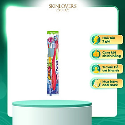 [ Mua 2 tặng 1 set kit ] Bàn chải bảo vệ răng trẻ em PIERROT JUNIOR cho bé từ 8-12 tuổi