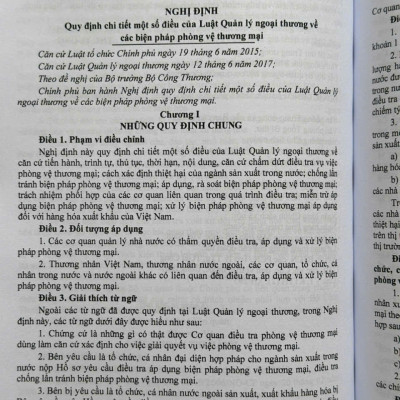 Sách Luật Thương Mại, Luật Quản Lý Ngoại Thương – Hệ Thống Văn Bản Quy Định Hướng Dẫn Chi Tiết Thi Hành - V2590T