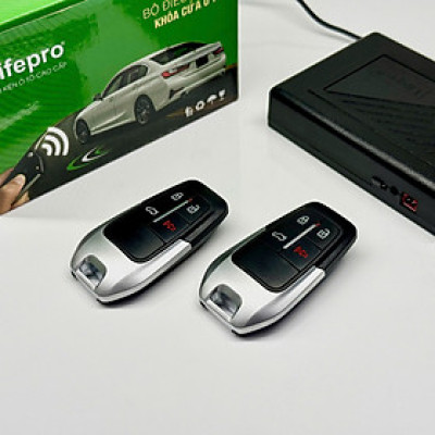 Bộ điều khiển khóa cửa ô tô Lifepro L516-RC 12V hàng chính hãng