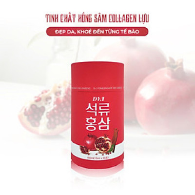 Nước chiết xuất hồng sâm lựu collagen 30 stick Hàn Quốc