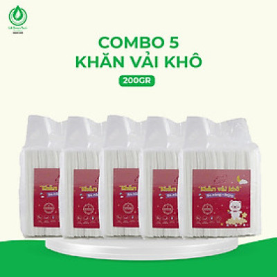 Khăn vải khô đa năng Enjoy cực mềm tiện lợi cho mẹ và bé 750 gram cao cấp