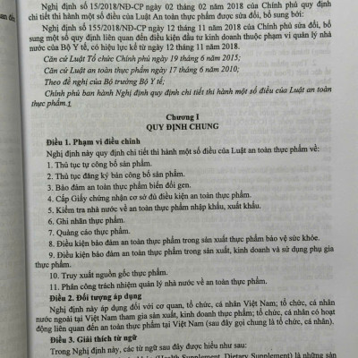 Sách Luật An Toàn Thực Phẩm – Công Tác Thanh Tra Kiểm Tra Bảo Đảm An Toàn Vệ Sinh Thực Phẩm Trong Các Đơn Vị, Doanh Nghiệp, Quán Ăn, Nhà Hàng, Khách Sạn - V2305D