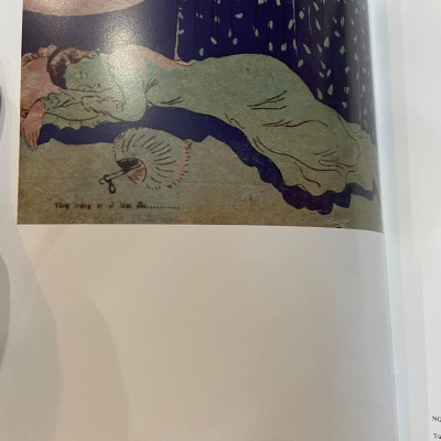 TRANH KHẮC GỖ VIỆT NAM - BÌA CỨNG BỌC VẢI CÓ ÁO KHOÁC