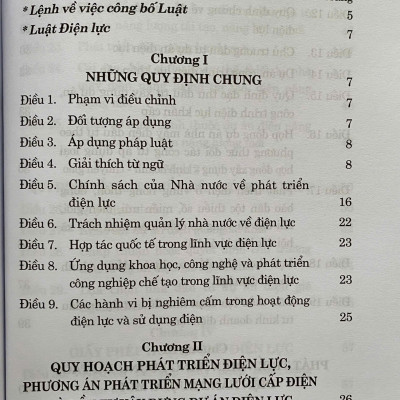 Luật Điện Lực Năm 2024 