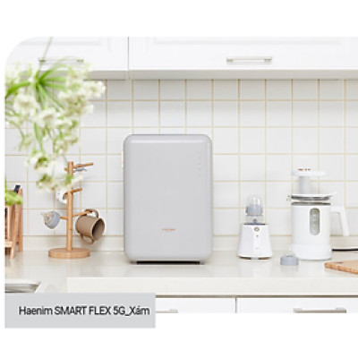 Máy Tiệt Trùng Sấy Khô Haenim UV LED 5G Smart FLEX  chính hãng bảo hành 30 tháng cho bé