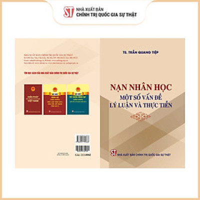 Nạn nhân học - Một số vấn đề lý luận và thực tiễn (bản in 2024)