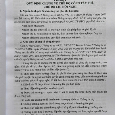 Sách Chế độ Công Tác Phí, Chi Hội Nghị và Cơ Chế Tự Chủ Tài Chính, Kiểm Soát, Thanh Toán các Khoản Chi Thường Xuyên theo Thông tư số 12/2025/TT-BTC (V2563T)