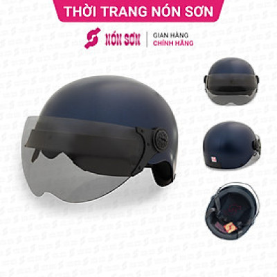Mũ bảo hiểm có kính NÓN SƠN chính hãng CKT-XH474