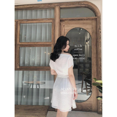 Rập giấy đầm lệch vai 1128 (BẢN VẼ)